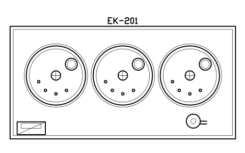 Preview of the Effluent kill system, 3 tanks symbol, block PHM_EFFLUENT_KILL