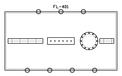 Preview of the Vial filling line in isolator symbol, block PHM_FILL_LINE_ISOLATOR