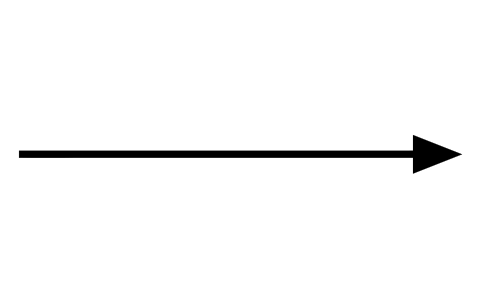 Preview of the Product flow arrow symbol, block PHM_FLOW_PRODUCT