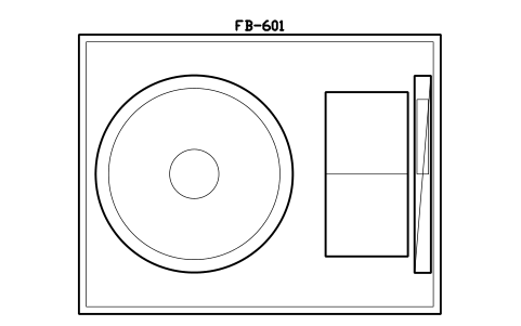 Preview of the Fluid bed dryer symbol, block PHM_FLUID_BED_DRYER