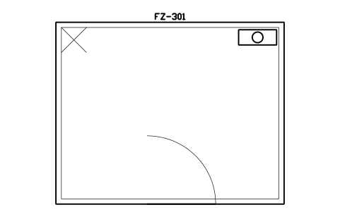 Preview of the Freezer room, walk-in symbol, block PHM_FREEZER_ROOM
