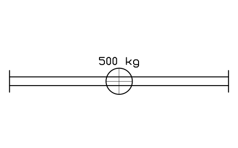 Preview of the Hoist and trolley path symbol, block PHM_HOIST_PATH