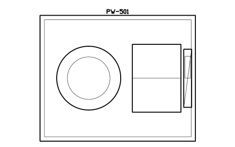 Preview of the Parts washer, cabinet symbol, block PHM_PARTS_WASHER