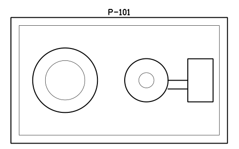 Preview of the Pump skid, diaphragm and lobe symbol, block PHM_PUMP_SKID