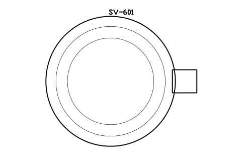 Preview of the Vibratory sieve symbol, block PHM_SIEVE