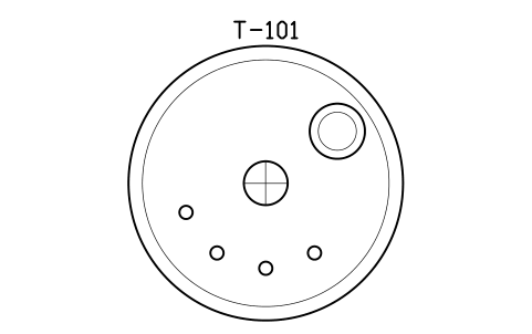 Preview of the Process tank, 100 L symbol, block PHM_TANK_100