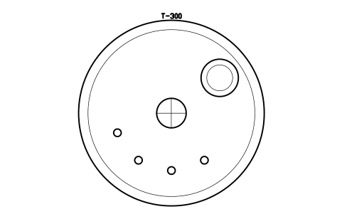 Preview of the Process tank, 20000 L symbol, block PHM_TANK_20000