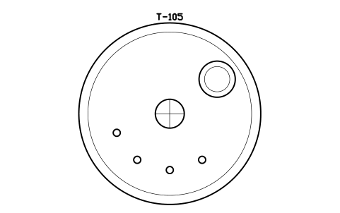 Preview of the Process tank, 500 L symbol, block PHM_TANK_500