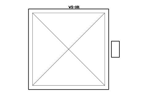 Preview of the Floor weigh platform symbol, block PHM_WEIGH_PLATFORM