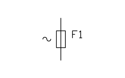 Vorschau des Symbols AC fuse, Block PVS_AC_FUSE