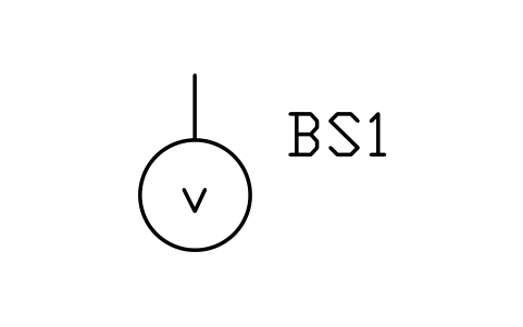Vorschau des Symbols Wind speed sensor, Block PVS_ANEMOMETER