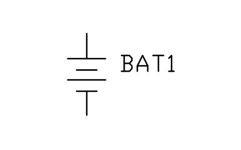 Vorschau des Symbols Battery (series cells), Block PVS_BAT