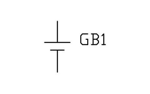 Vorschau des Symbols Battery cell, Block PVS_BAT_CELL