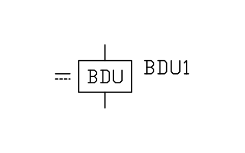 Vorschau des Symbols Battery disconnect unit, Block PVS_BDU
