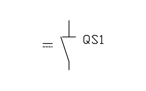Vorschau des Symbols DC isolator, Block PVS_DC_ISOLATOR