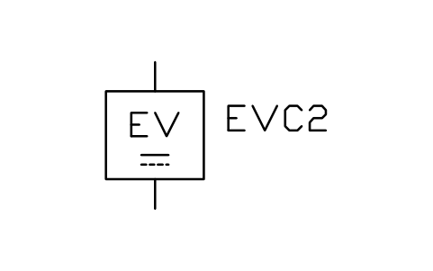 Vorschau des Symbols EV charger, DC fast, Block PVS_EV_DC