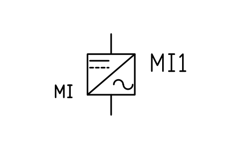 Vorschau des Symbols Microinverter, Block PVS_INV_MICRO