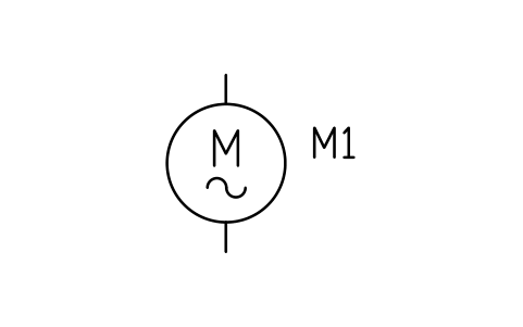 Vorschau des Symbols Motor, AC, Block PVS_MOTOR_AC