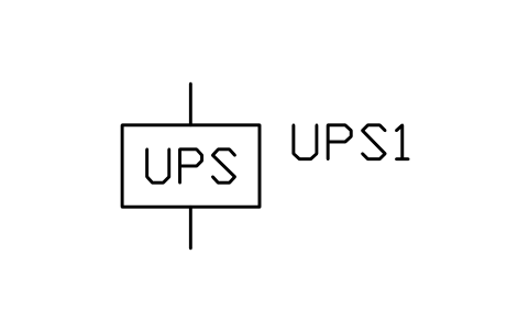 Vorschau des Symbols Uninterruptible power supply, Block PVS_UPS