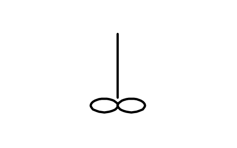 Agitator, propeller sembolünün önizlemesi, blok PID_AGITATOR_PROPELLER