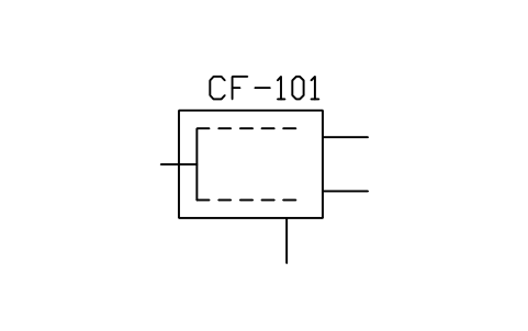 Centrifuge, pusher type sembolünün önizlemesi, blok PID_CENTRIFUGE_PUSHER
