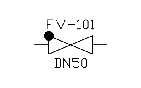 Check valve (general) sembolünün önizlemesi, blok PID_CHECK_VALVE