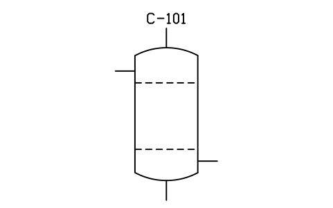 Column (general) sembolünün önizlemesi, blok PID_COLUMN