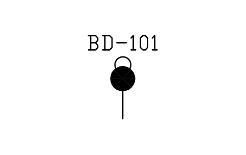 Interchangeable disc (blind) sembolünün önizlemesi, blok PID_DISC_BLIND_INTERCHANGE