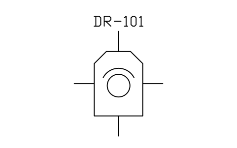 Rotary drum drier sembolünün önizlemesi, blok PID_DRIER_ROTARY
