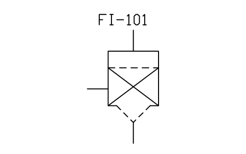 Gas bed filter, fixed sembolünün önizlemesi, blok PID_FILTER_GAS_BED