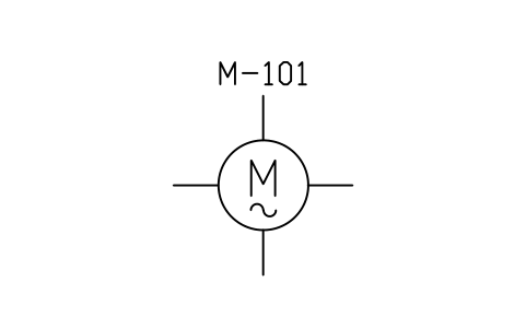 Electric motor, AC sembolünün önizlemesi, blok PID_MOTOR_AC