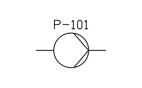 Pump, liquid (general) sembolünün önizlemesi, blok PID_PUMP
