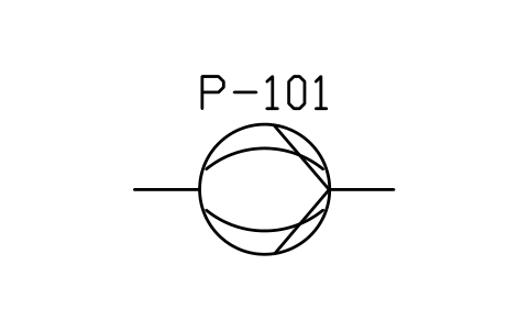 Jet / ejector pump sembolünün önizlemesi, blok PID_PUMP_JET