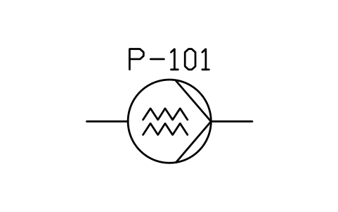 Pump, screw sembolünün önizlemesi, blok PID_PUMP_SCREW