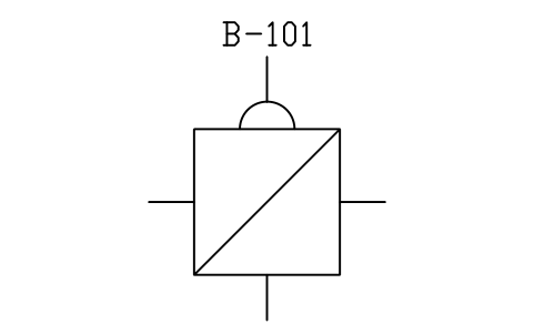 Steam generator, hot liquid sembolünün önizlemesi, blok PID_STEAM_GEN_LIQUID