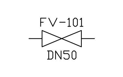 Valve (general) sembolünün önizlemesi, blok PID_VALVE