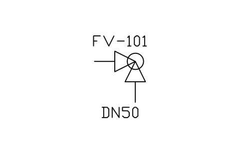 Valve, angle ball type sembolünün önizlemesi, blok PID_VALVE_ANGLE_BALL