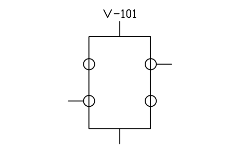 Vessel, full-tube coil sembolünün önizlemesi, blok PID_VESSEL_COIL_FULL