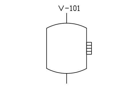Vessel, electrical heating sembolünün önizlemesi, blok PID_VESSEL_ELECTRIC