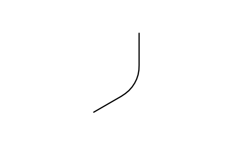 Preview of the Bend, X then up symbol, block PIS_BEND_X_UP