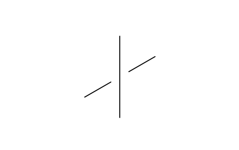 Preview of the Crossing, vertical in front of X symbol, block PIS_CROSSING_Z_OVER_X