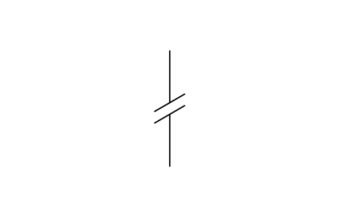 Preview of the Flanged joint, vertical symbol, block PIS_FLANGE_PAIR_Z
