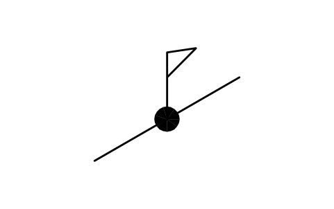Preview of the Weld made on site, along X symbol, block PIS_WELD_SITE_X
