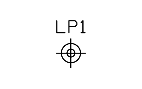 Lamp post / bollard light sembolünün önizlemesi, blok ARCH_LAMP_POST