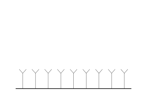 Anteprima del simbolo Espalier on wall, 3000, blocco PLT_ESPALIER_3000