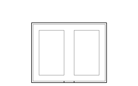 Anteprima del simbolo Greenhouse, 3000 x 2400, blocco PLT_GREENHOUSE_3000X2400