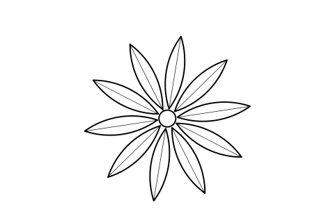 Anteprima del simbolo Palm, feather leaf, 5000, blocco PLT_PALM_FEATHER_5000