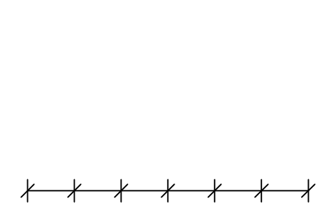 Anteprima del simbolo Tree protection fence, 3000, blocco PLT_TREE_FENCE_3000