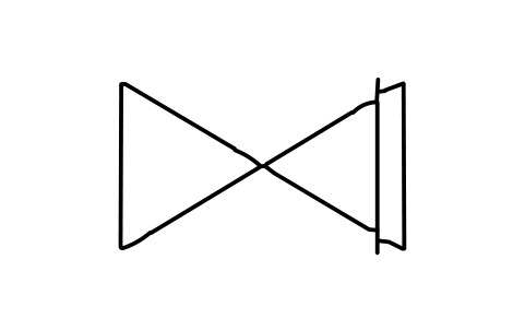 Preview of the Safety shut-off valve symbol, block IPP_0154