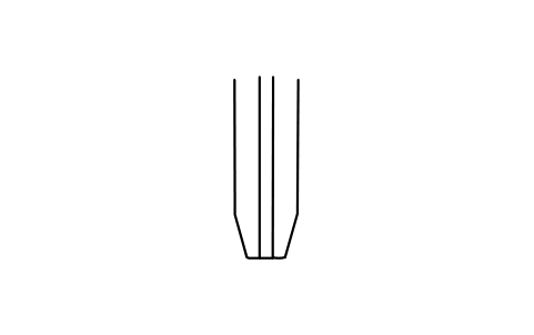 Preview of the Blow mandrel symbol, block IPP_0334